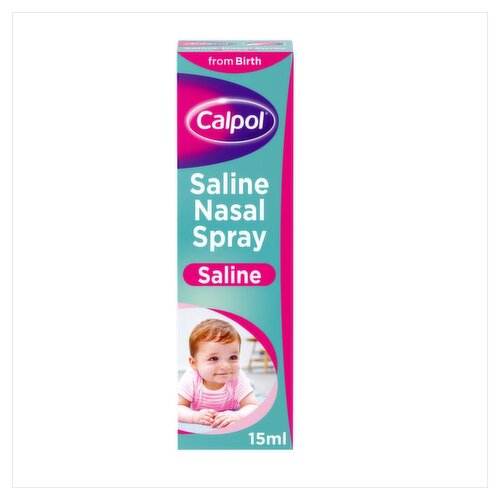 Calpol Saline Nasal Spray from Birth+ (15 ml)