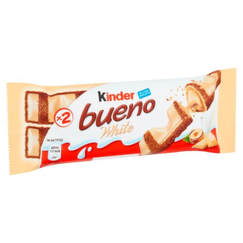 KINDER Bueno White 30/40g – EuropaMarketCA