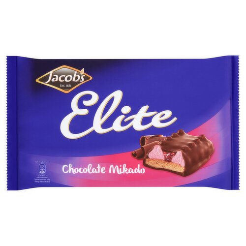 Jacob's Elite Chocolate Mikado 6 Pack (176 g)