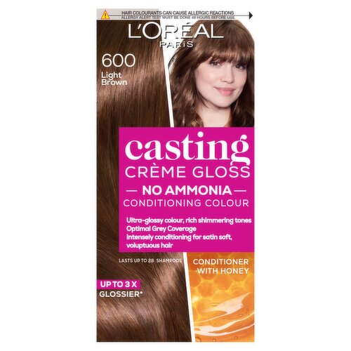 L'Oreal Casting Creme Gloss Light Brown Hair Dye (1 Piece)