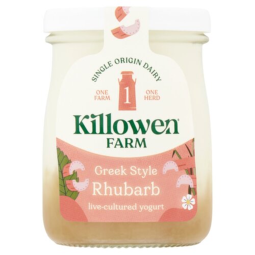 Killowen Farm Rhubarb Yogurt (140 g)