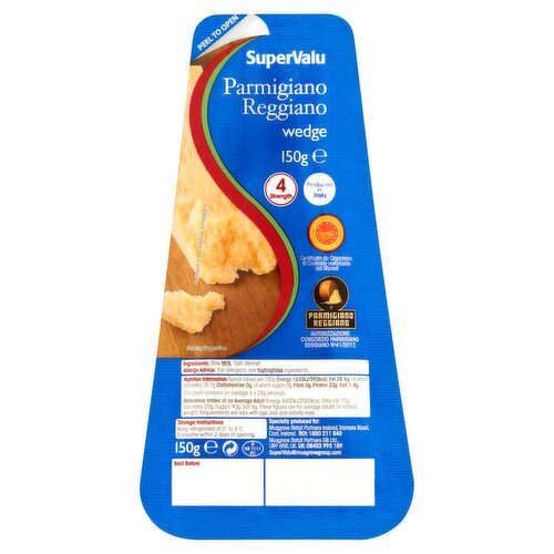 SuperValu Parmigiano Reggiano Cheese Wedge (150 g)