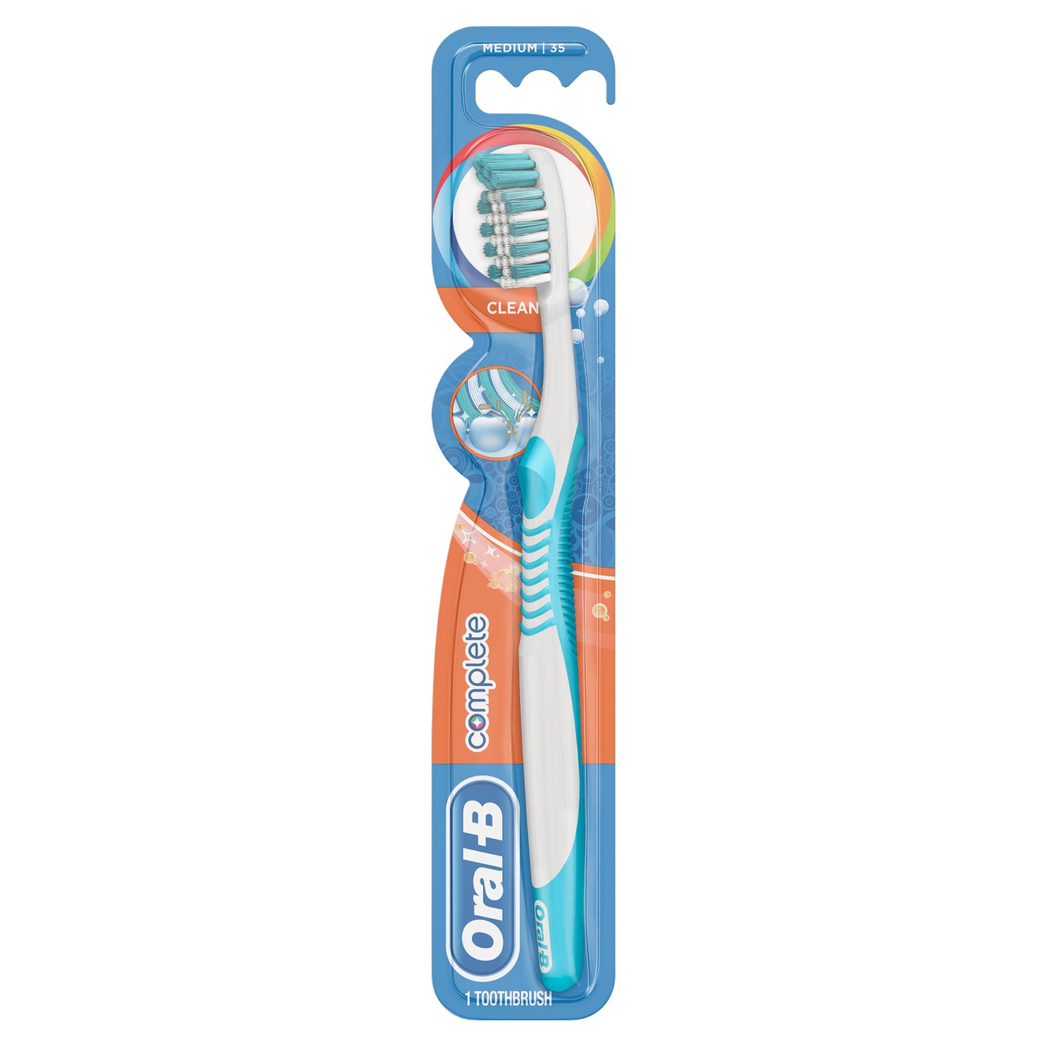 Oral-B Complete Clean Medium Toothbrush (1 Piece)