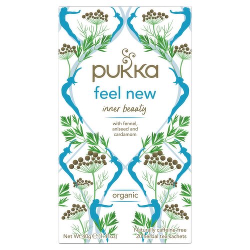 Pukka Organic Feel New Tea (40 g)