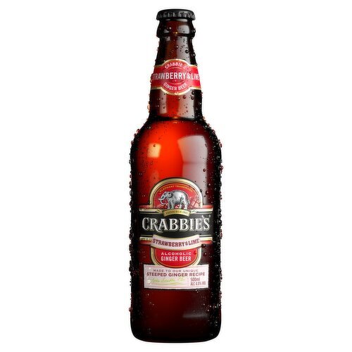 Crabbies Strawberry & Lime (500 ml)