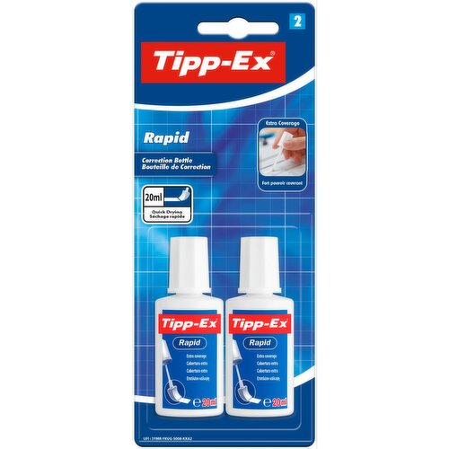 Tippex Rapid Fluid 2pk (1 Piece)
