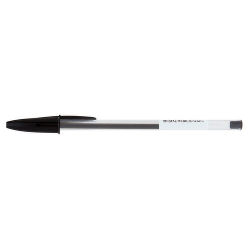 Bic Cristal Black Ballpoint Pen (1 Piece)