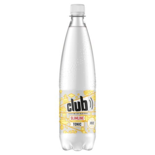 Club Slimline Tonic Water Bottle (850 ml)