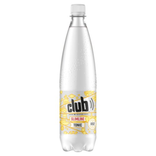 Club Slimeline Tonic Water Bottle (850 ml)