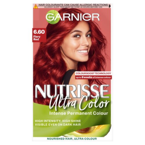 Garnier Nutrisse Crème Permanent Nourishing Fiery Red Hair Colour (1 Piece)