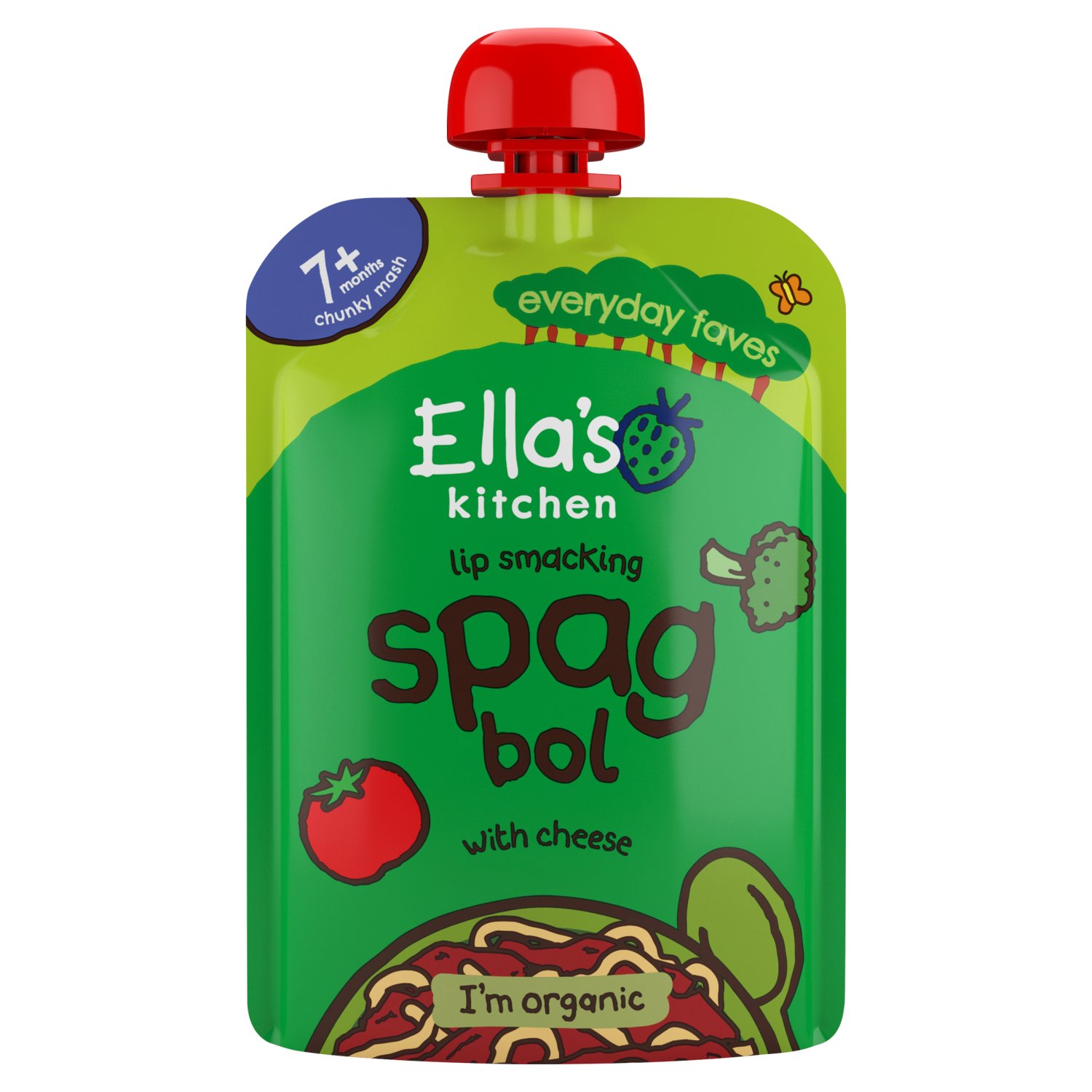 Ella's Kitchen Spag Bol 7+ Months (130 g)