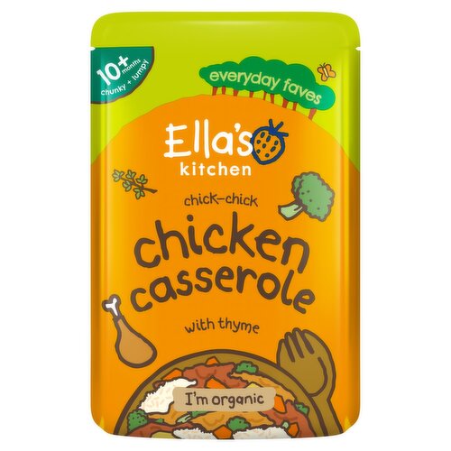 Ella's Kitchen Chicken Casserole 10+ Months (190 g)