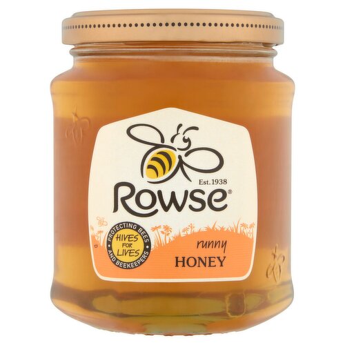 Rowse Pure & Natural Clear Honey Jar (340 g)