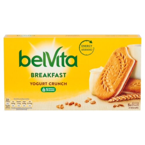 Belvita Breakfast Biscuits Yogurt Crunch 5 Pack (253 g)