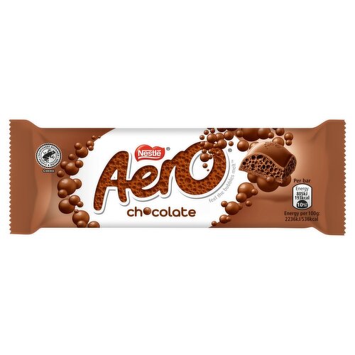 Nestle Aero Bubbly Milk Chocolate Bar (36 g) Storefront EN