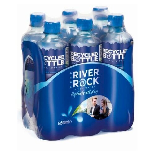 Deep RiverRock Still Water 6 Pack (500 ml)