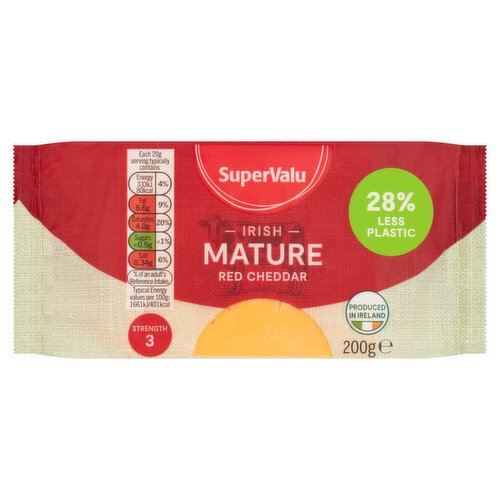SuperValu Mature Red Cheddar (200 g)