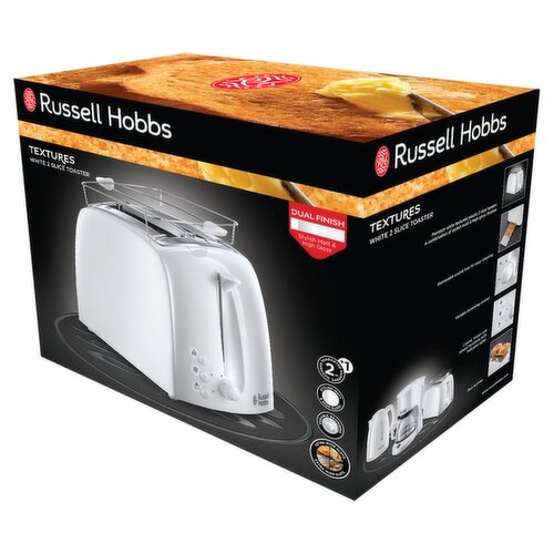 Russell Hobbs 2-Slice Retro Style Blue Toaster 