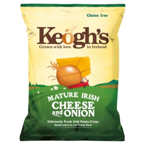 Keogh's Mature Irish Cheese & Onion Crisps (125 g)