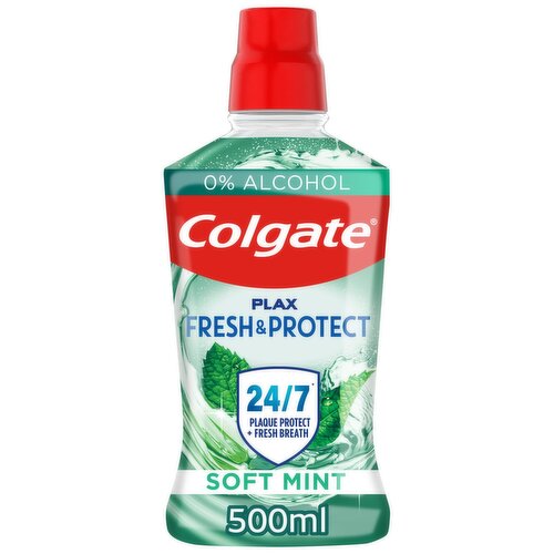 Colgate Plax Soft Mint Mouthwash (500 ml)