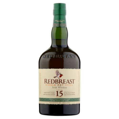 Redbreast 15 Year Old Irish Whiskey (70 cl)