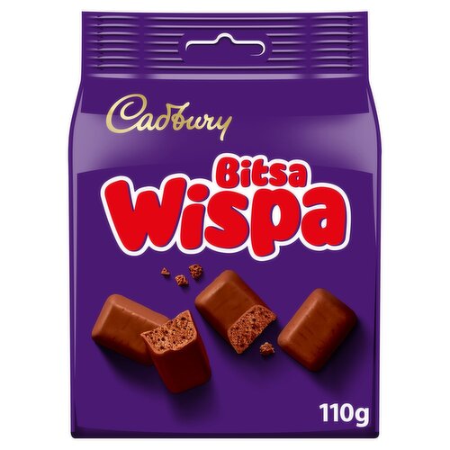 Cadbury Bitsa Wispa Chocolate Pouch  (110 g)