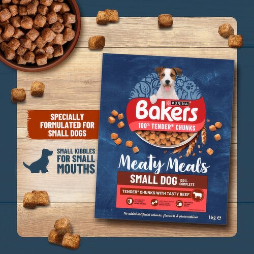 Bakers meaty hot sale meals beef