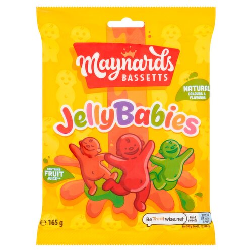 Maynards Bassetts Jelly Babies Bag (165 g) - Storefront EN