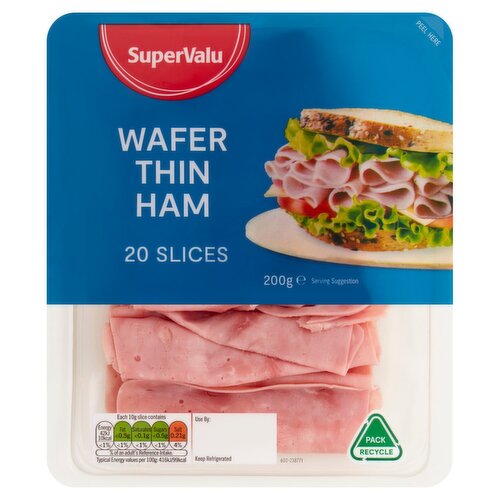 SuperValu Wafer Thin Ham Slices (200 g)