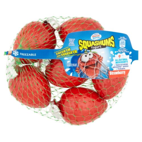 Munch Bunch Squashums Strawberry Yogurt (360 g)