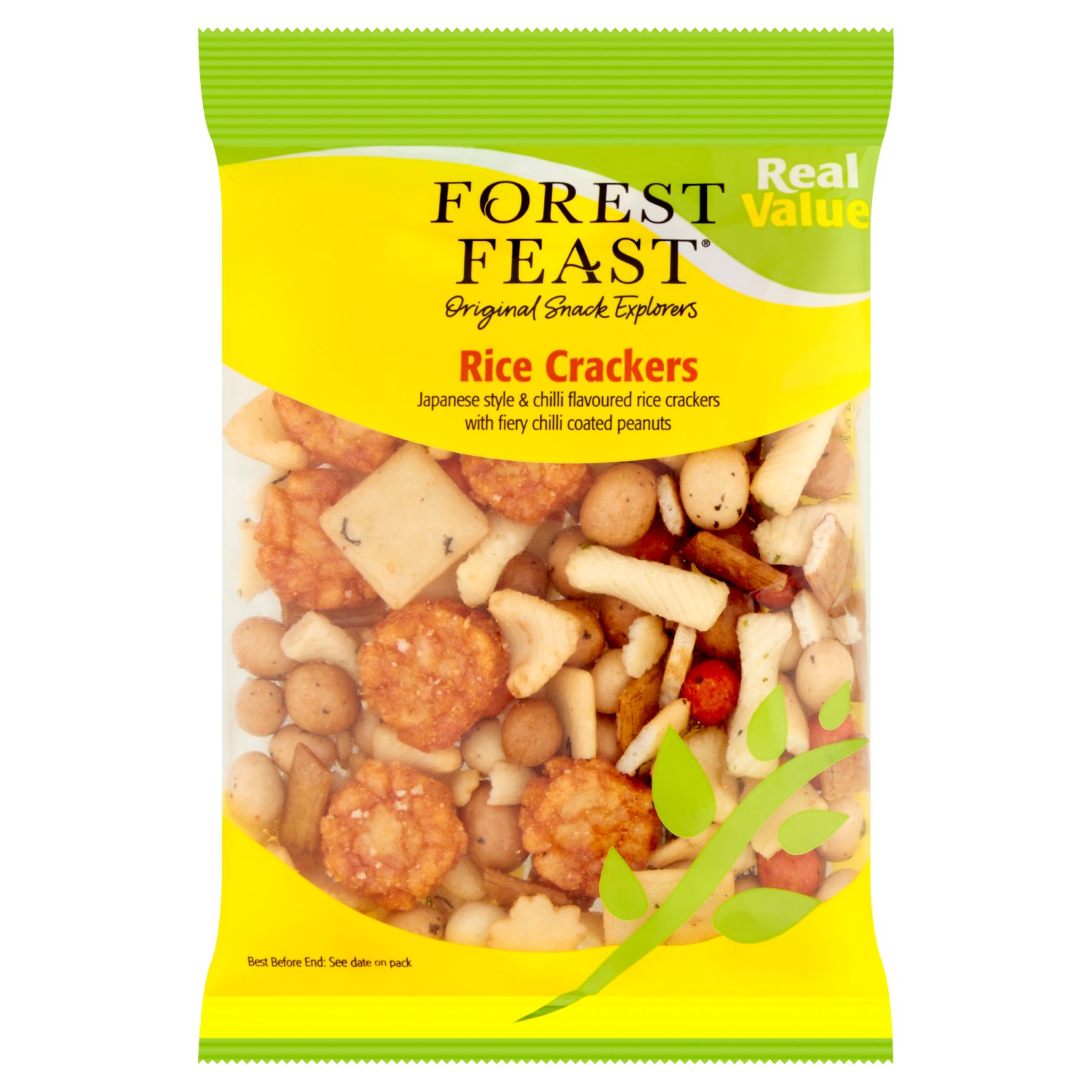 Forest Feast Real Value Rice Crackers Bag (120 g)