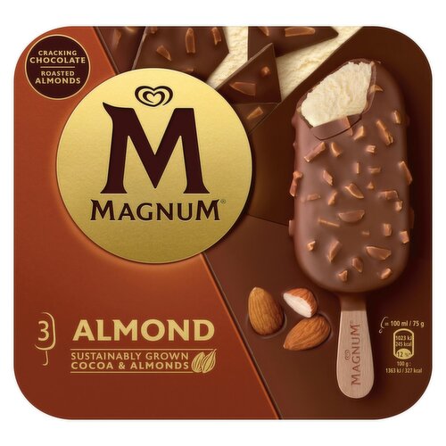 Magnum Almond 3 Pack (100 ml)