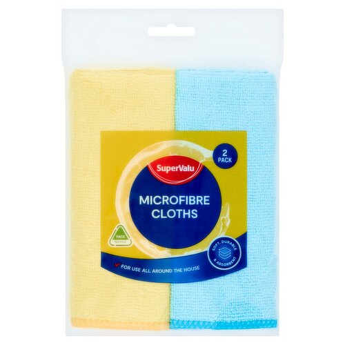 SuperValu Mircofibre Cloths (2 Piece)