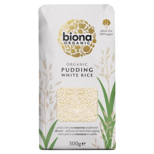 Biona Organic Pudding Rice (500 g)