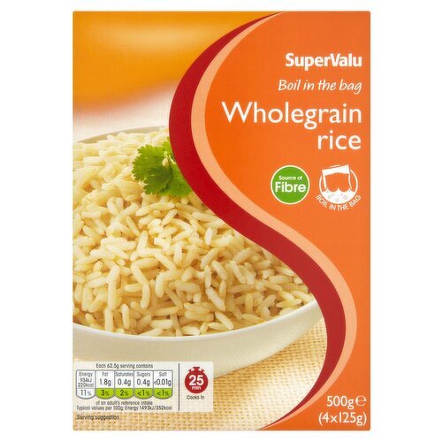 SuperValu Boil In The Bag Wholegrain Rice (500 g)