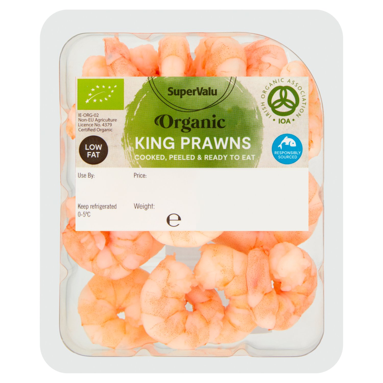 SuperValu Organic King Prawns (90 g)