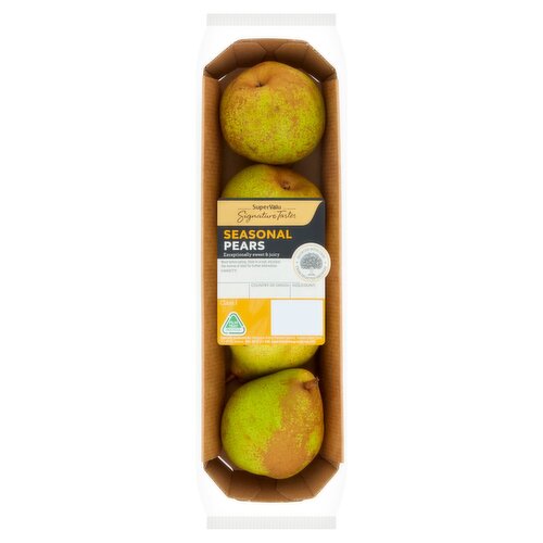 Signature Tastes Limited Edition Seasonal Comice Pears (4 Piece)