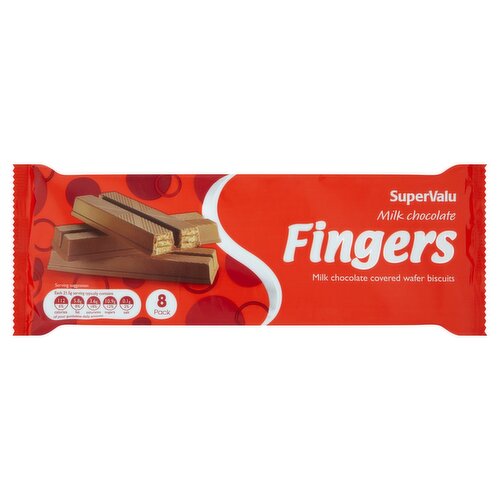 SuperValu Milk Chocolate Fingers (172 g) Storefront EN