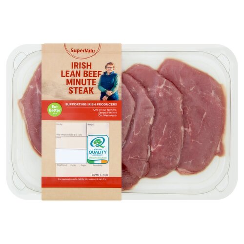 SuperValu Fresh Irish Irish Minute Steak (300 g) Storefront EN