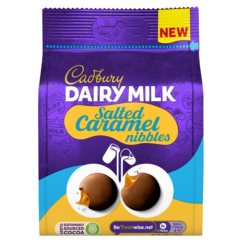 Cadbury Salted Caramel Nibbles Pouch (120 g)