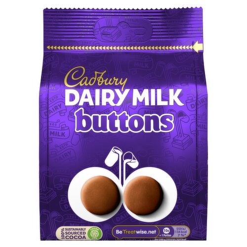 Cadbury Dairy Milk Giant Buttons Chocolate Pouch  (119 g)