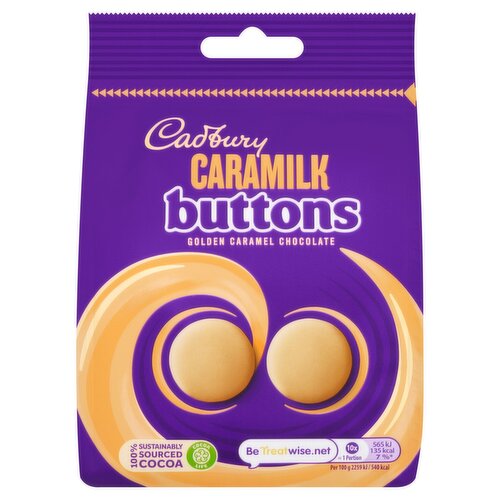 Cadbury Caramilk Chocolate Buttons Bag (105 g)