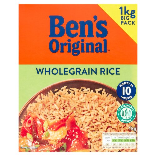 Ben's Original Loose Wholegrain Rice (1 kg) Storefront EN
