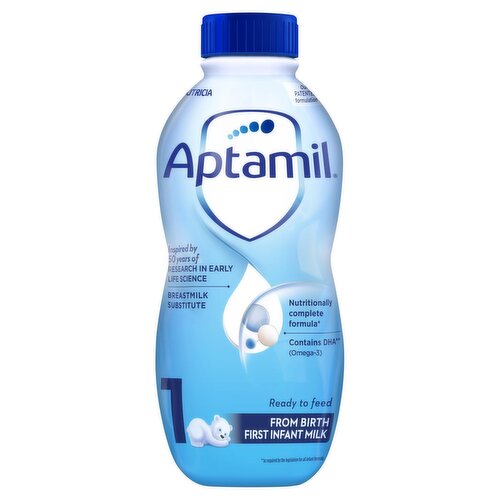 Aptamil 1 First Infant Milk from Birth (1 L)