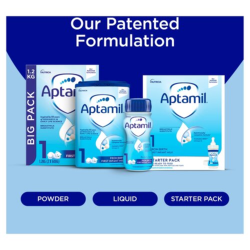 Aptamil 3 Growing Up Milk Formula 1L, British Online