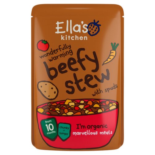 Ella's Kitchen Beefy Stew 10+ Months (190 g)