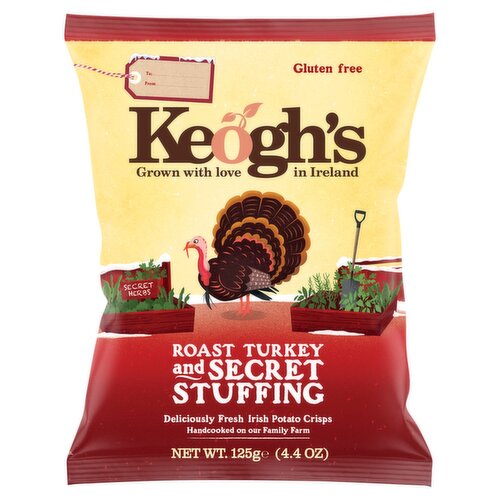 Keogh's Roast Turkey and Secret Stuffing Crisps (125 g)