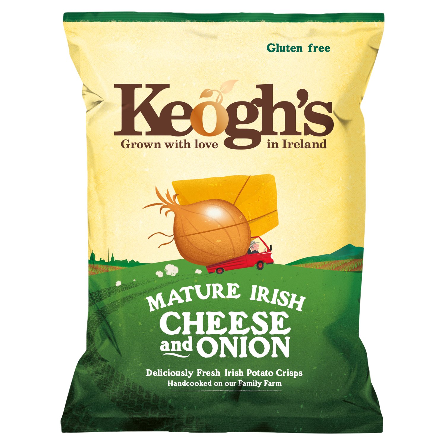 Keogh's Mature Irish Cheese & Onion Crisps (50 g)