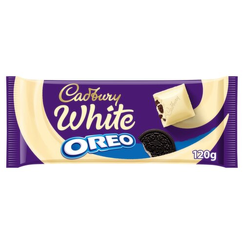 Cadbury White Oreo Chocolate Bar (120 g)