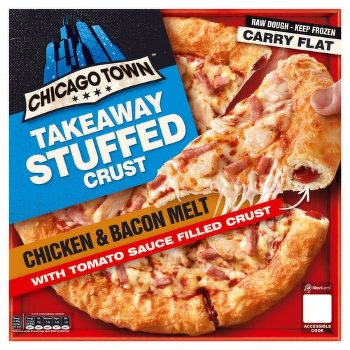 Chicago Town Stuffed Crust Chicken And Bacon (640 g)